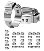 Pinças PEX Cinch RUBY.Q em aço inoxidável de 3/4 polegadas (pacote com 100) Pinças PEX Cinch RUBY.Q em aço inoxidável de 3/4 polegadas (pacote com 100)