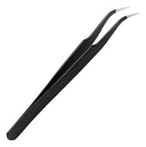 Pinças Precisão BRW Curva Antiestáticas Eletrônica - PN0002 Pinças Precisão BRW Curva Antiestáticas Eletrônica - PN0002