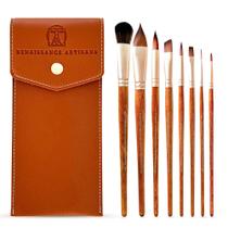Pincéis de aquarela Renaissance Artisans Maestro Series 8 unidades