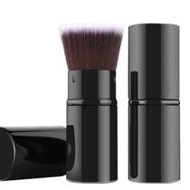 Pincéis de maquiagem Falling Retrátil Travel Kabuki Powder