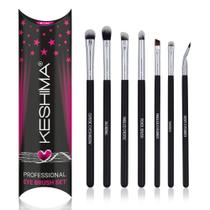 Pincéis de maquiagem KESHIMA Professional Eye Set 7 pincéis Pincéis de maquiagem KESHIMA Professional Eye Set 7 pincéis