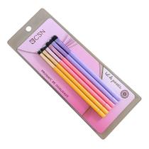 Pinceis de Maquiagem Kit com 6 Pincel Completo Profissional