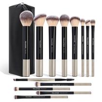 Pincéis de maquiagem MAANGE Professional Synthetic 13 unidades com estojo