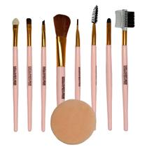 Pinceis De Maquiagem Rosa 9pçs Esfumar Luxo Blogueira Pincel Pinceis De Maquiagem Rosa 9pçs Esfumar Luxo Blogueira Pincel