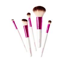 Pincéis de maquiagem Ruby Kisses Travel Size Face, conjunto de 5 peças
