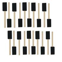Pincéis de pintura de espuma PetPhindu 20 unidades de pincel de esponja de 2,5 cm