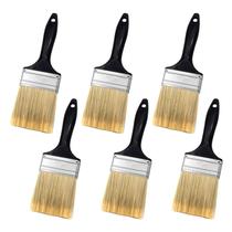 Pincéis de pintura LAPXSNZD 7,62 cm Flat Professional, pacote com 6