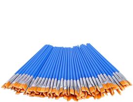 Pincéis DECYOOL Flat 100 unidades para aquarela a óleo acrílico Pincéis DECYOOL Flat 100 unidades para aquarela a óleo acrílico