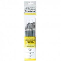 Pincéis Winsor & Newton Foundation 06 Unidades 5295007