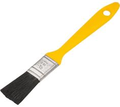 Pincel 1/2" cerdas pretas cabo plástico para tintas óleo e esmalte sintético vd714 - Vonder