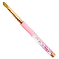 PINCEL 100% CERDAS NATURAIS KOLINSKY Nº 8 HELEN COLOR ROSA PINCEL 100% CERDAS NATURAIS KOLINSKY Nº 8 HELEN COLOR ROSA