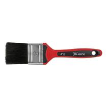 Pincel 2 para tintas esmalte e oleo cerdas pretas mtx