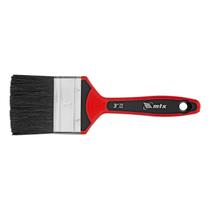 Pincel 3 para tintas esmalte e oleo cerdas pretas 1pc mtx