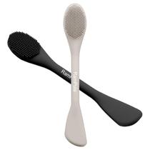Pincel aplicador de máscara facial Rampula Silicone Black+Starlight