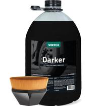 Pincel Aplicador De Produtos Pra Pneu Hexagonal Pretinho 5l