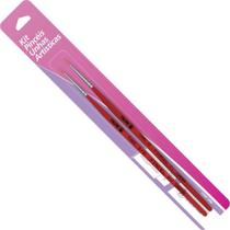 Pincel Artesanal Pincéis para UNHA Blister com 2 R6431 Caixa com 12 Pincel Artesanal Pincéis para UNHA Blister com 2 R6431 Caixa com 12