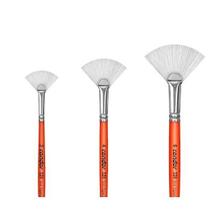 Pincel Artístico Leque Ref. 328 Condor Kit C/ 3