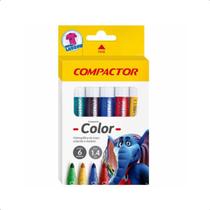 Pincel Atomico Compactor Color 6 Cores