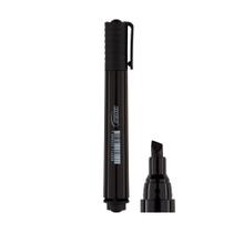 Pincel Atômico Marcador Permanente Preto chanfrada BRW 01un