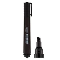 Pincel Atômico Marcador Permanente Preto chanfrada BRW 01un Pincel Atômico Marcador Permanente Preto chanfrada BRW 01un