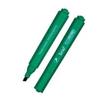 Pincel Atômico Marcador Permanente Verde Chanfrada BRW 01un - Cassmar