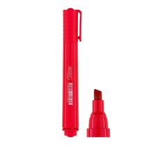 Pincel Atômico Marcador Permanente Vermelho chanfrada BRW 01un Pincel Atômico Marcador Permanente Vermelho chanfrada BRW 01un