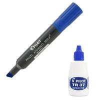 Pincel atomico permanente azul 1110+reabastecedor tr- pilot
