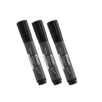 Pincel Atômico Permanente Canetão Pilot Preto Kit 3