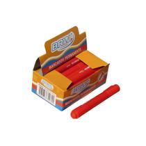 Pincel Atômico Permanente Vermelho ponta chanfrada BRW 12un Pincel Atômico Permanente Vermelho ponta chanfrada BRW 12un