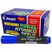 Pincel Atômico Pilot 1100-P Azul 12 Unidades