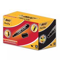 Pincel Atômico Recarregável Preto 12 Un. BIC