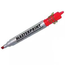 Pincel atômico recarregável vermelho Masterprint Pincel atômico recarregável vermelho Masterprint