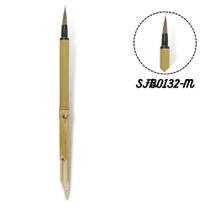 Pincel Bambu com Pena Caligrafia Sfb0132 Medio Sinoart