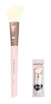 Pincel Blush Maquiagem Profissional Macrilan Bff F04 - Rosa