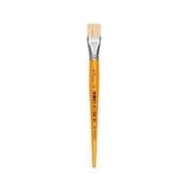 Pincel cassia escolar 715 chato cerdas branca Pincel cassia escolar 715 chato cerdas branca