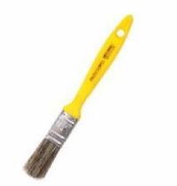 Pincel Cerdas Grisalha Cabo Amarelo Compel