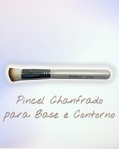 Pincel Chanfrado 2 em 1: Base e Contorno