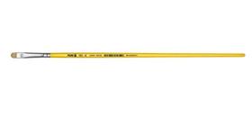Pincel Chato Filbert Lixado Amarelo 151-04 Tigre Pincel Chato Filbert Lixado Amarelo 151-04 Tigre