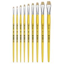 Pincel Chato Lixado Tecido Condor 454- 0,2,4,6,8,10,12,14,16