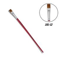 Pincel Chato Reto 181-12 Pelo de Boi Tigre Pincel Chato Reto 181-12 Pelo de Boi Tigre