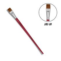 Pincel Chato Reto 181-16 Pelo de Boi Tigre Pincel Chato Reto 181-16 Pelo de Boi Tigre