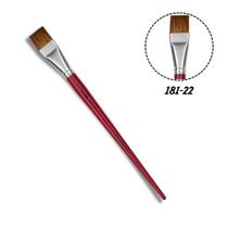 Pincel Chato Reto 181-22 Pelo de Boi Tigre Pincel Chato Reto 181-22 Pelo de Boi Tigre