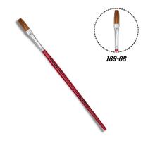 Pincel Chato Reto 189-08 Pelo de Boi Tigre Pincel Chato Reto 189-08 Pelo de Boi Tigre