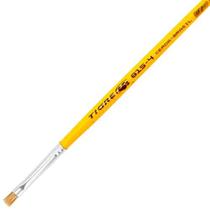 Pincel Chato Reto Cerdas duras ref 815 Tam 4 Marca Tigre Pincel Chato Reto Cerdas duras ref 815 Tam 4 Marca Tigre