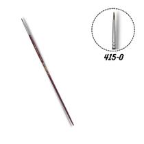 Pincel Condor 415-0 Redondo Pelo Natural Cabo Longo