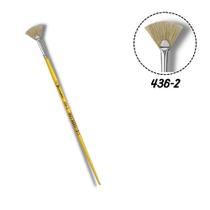 Pincel Condor 436-02 Leque Pelo Natural Cabo Longo Pincel Condor 436-02 Leque Pelo Natural Cabo Longo