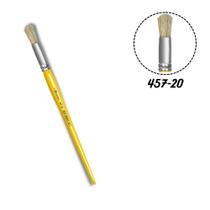 Pincel Condor 457-20 Redondo Pelo Natural Cabo Longo