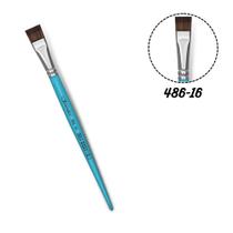 Pincel Condor 486-16 Chato Pelo de Pônei