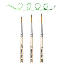 Pincel Condor Konex Liner Sintetico 422 - 000, 00 e 0