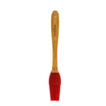Pincel Culinário Cozinha Silicone Cabo Madeira Formas Assadeiras Utensilio Cozinha Excalibur 22cm